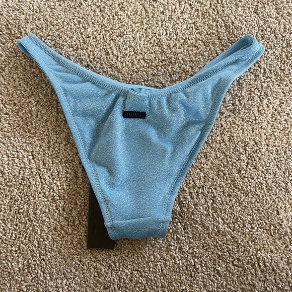 Brand New Mica Bay Sparkle Triangle Bikini set w/ bag - Picture 8 of 8